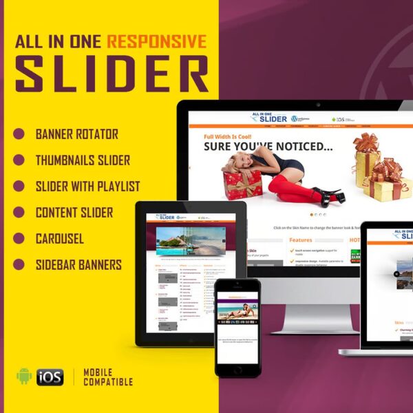 Universal Slider – Fully Responsive WordPress Plugin
