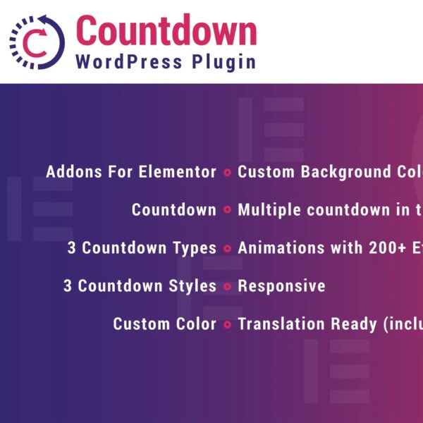 Elementor Countdown Timer Plugin for WordPress