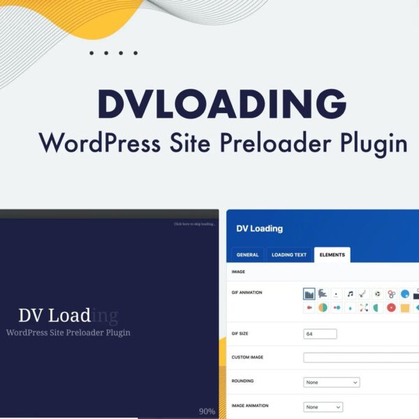 DV Loading – Preloader Plugin for WordPress Sites