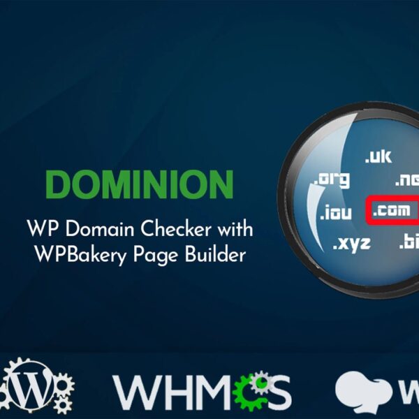 Dominion – Easy Domain Checker for WP Sites