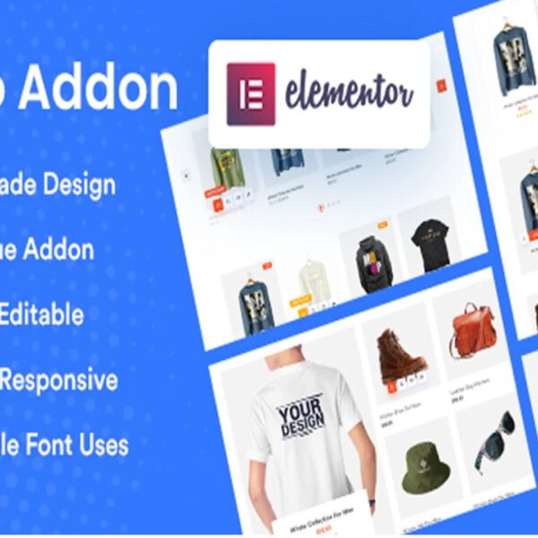 WooCommerce Product Addon for Elementor – Enhance Your E-commerce Design