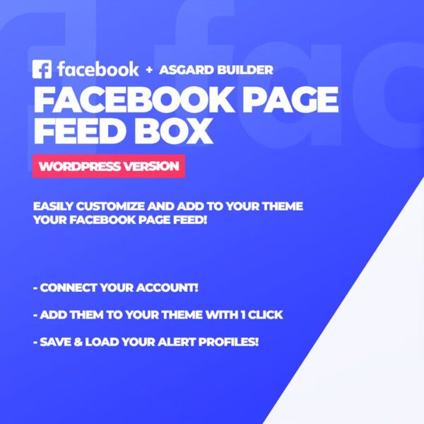 Facebook Page Feed Box Plugin WordPress