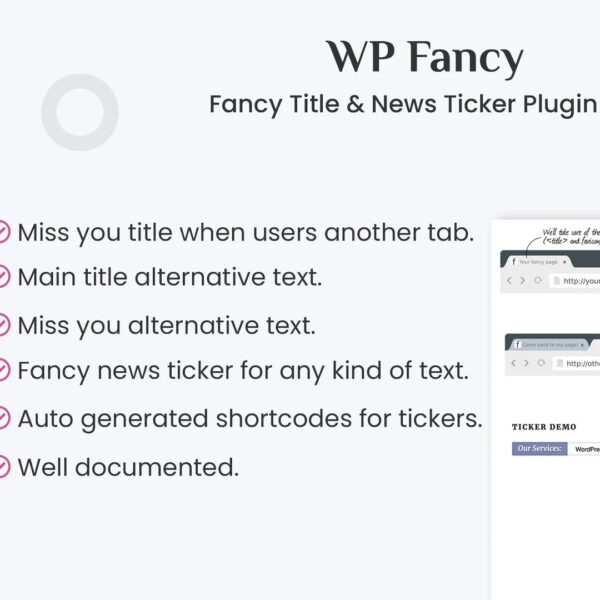 Dynamic Headline & News Ticker Plugin for WordPress
