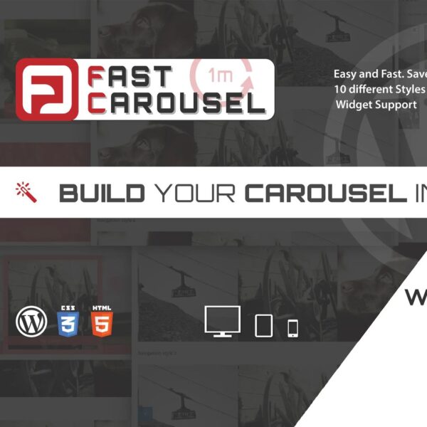Fast Carousel Pro – Advanced WordPress Plugin
