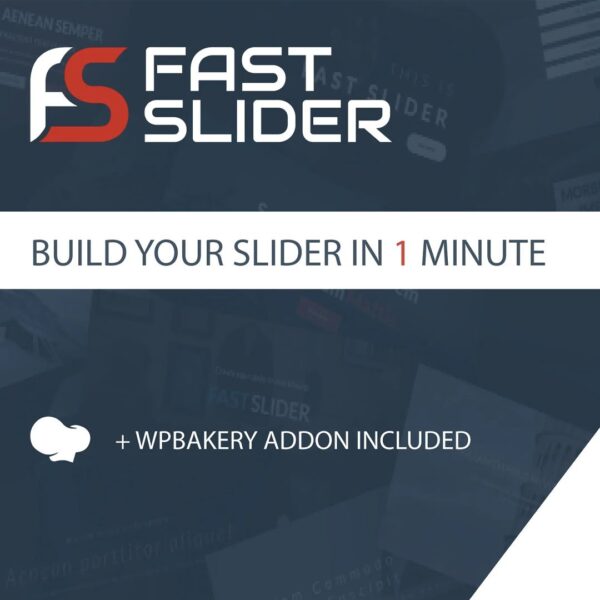 Fast Slider – Effortless and Lightning-Quick WordPress Plugin
