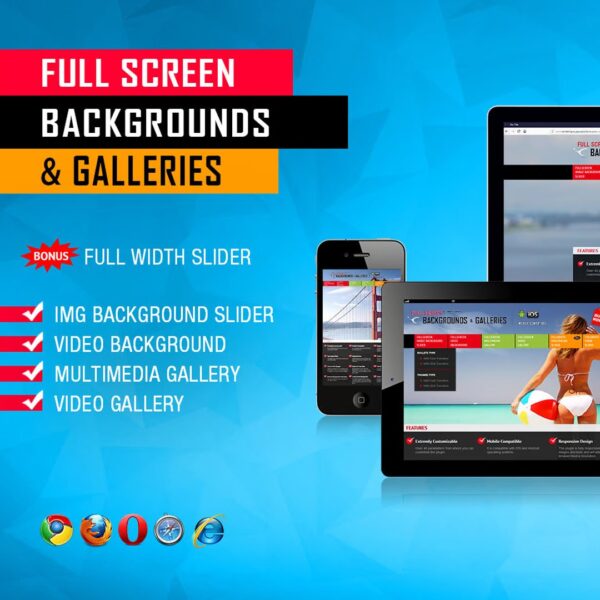 Fullscreen Background Image & Video Plugin for WordPress